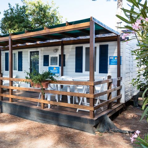 BUNGALOW 4 personnes - Classic | 2 Ch. | 4 Pers. | Terrasse surélevée | Clim.