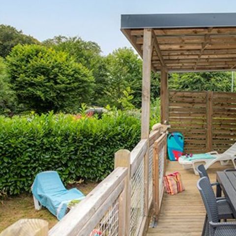 BUNGALOW 6 personnes - Comfort | 3 Ch. | 6 Pers. | Terrasse surélevée | Clim.