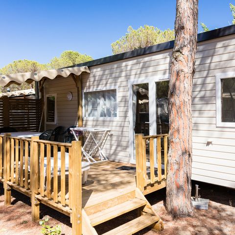 BUNGALOW 6 personnes - Comfort XL | 3 Ch. | 6 Pers. | Terrasse surélevée | Clim.