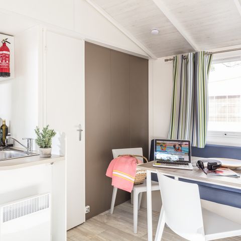 BUNGALOW 6 personnes - Comfort XL | 3 Ch. | 6 Pers. | Terrasse surélevée | Clim.
