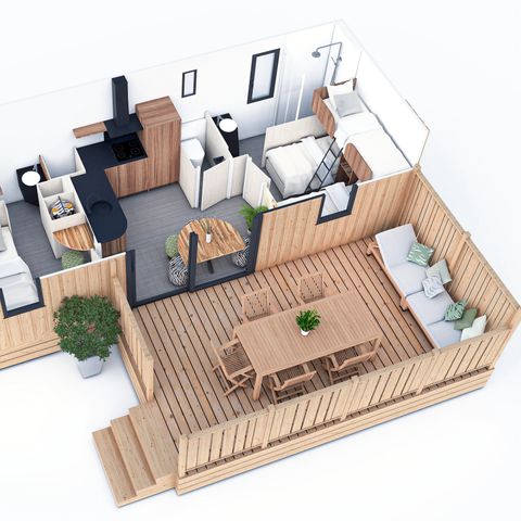 Mobilhome 5 personnes - SunLodge Katsura