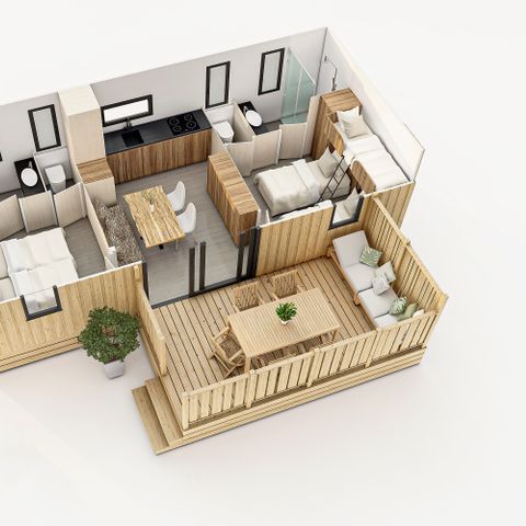 Mobilhome 5 personnes - SunLodge Babul