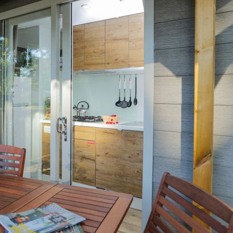 Mobilhome 5 personnes - hu Stay Premium	Chalet