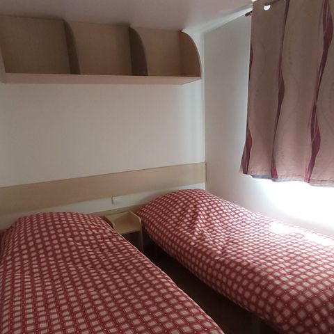 Mobilhome 6 personnes - TV - DRAPS - BBQ
