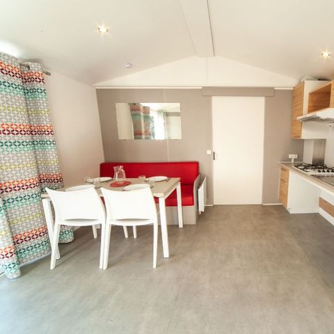 Mobilhome 6 personnes - Evasion 6 personnes 2 chambres PMR 30m²