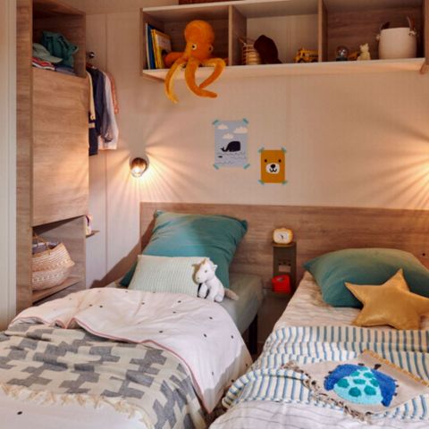 Mobilhome 6 personnes - Mobil-home Confort+ 6 personnes 2 chambres 2 sdb