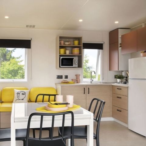 Mobilhome 8 personnes - Mobil-home Confort+ 8 personnes 4 chambres 2 sdb