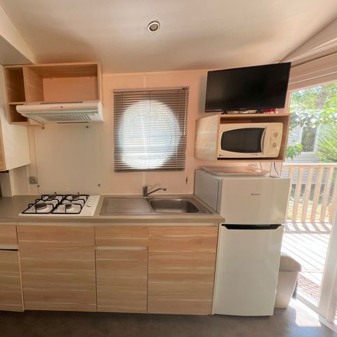 BUNGALOW 6 personnes - 2 chambres - TV - CLIM