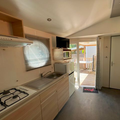 BUNGALOW 6 personnes - 2 chambres - TV - CLIM