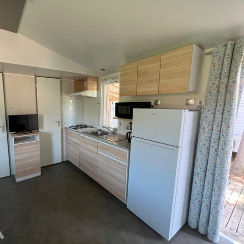 BUNGALOW 6 personnes - 3 chambres - TV - CLIM