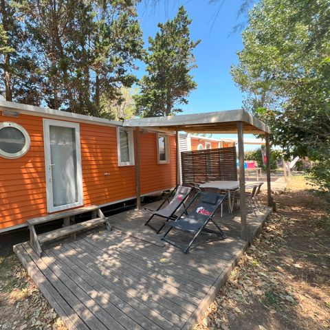 BUNGALOW 6 personnes - 3 chambres - TV - CLIM