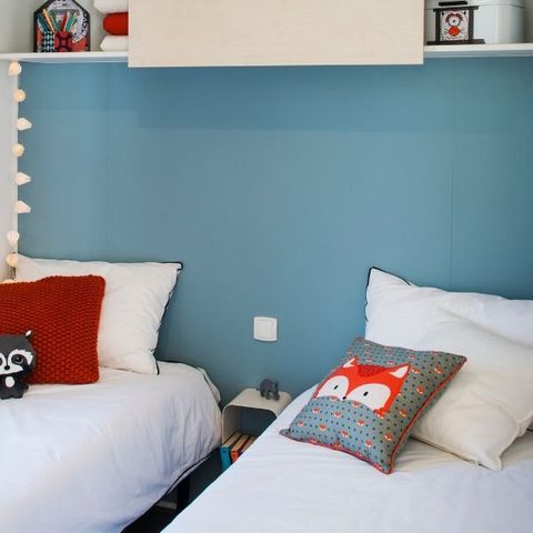 BUNGALOW 7 personnes - Evasion+ 7 personnes 2 chambres 28m²