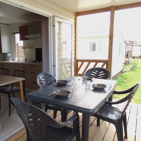 BUNGALOW 6 personnes - 4/6 personnes 2 chambres, 27m2 catégorie 2
