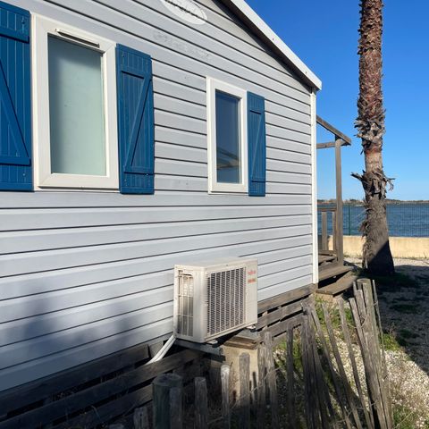 BUNGALOW 2 personnes - 1 chambre bord d'étang, 16m2 catégorie 1