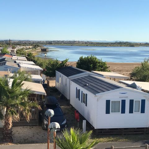 BUNGALOW 6 personnes - 2 chambres bord d'étang, 27m2 catégorie 3