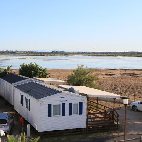 BUNGALOW 4 personnes - 2 chambres bord d'etang, 23m2 catégorie 2