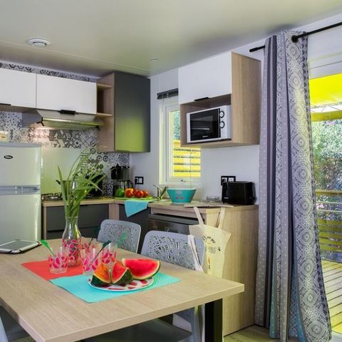 BUNGALOW 4 personnes - Mobil-home Confort+ 4personnes 2chambres 2SDB 34m²