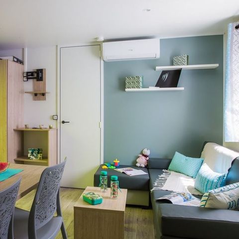 BUNGALOW 4 personnes - Mobil-home Confort+ 4personnes 2chambres 2SDB 34m²