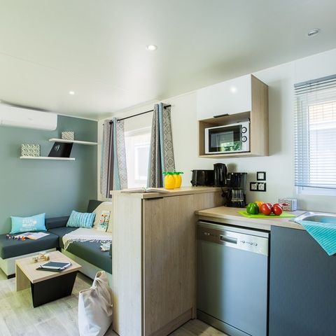 BUNGALOW 6 personnes - Mobil-home Confort+ 6personnes 3chambres 2SDB 39m²
