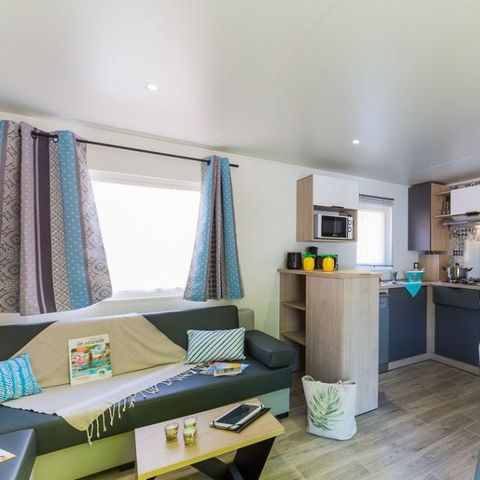 BUNGALOW 6 personnes - Mobil-home Confort+ 6personnes 3chambres 2SDB 39m²