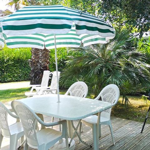BUNGALOW 6 personnes - Comfort XL | 2 Ch. | 6 Pers. | Terrasse | Clim.