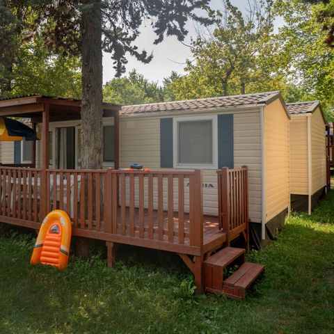 BUNGALOW 6 personnes - Comfort | 3 Ch. | 6 Pers. | Terrasse surélevée | Clim.