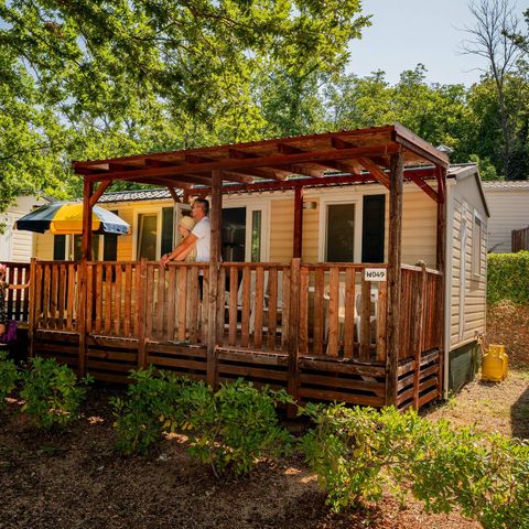 BUNGALOW 6 personnes - Comfort | 3 Ch. | 6 Pers. | Terrasse surélevée | Clim.