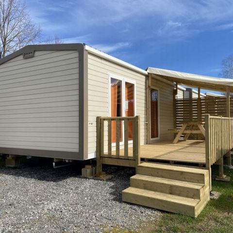 BUNGALOW 5 personnes - RIVIERA - 2 chambres - TV