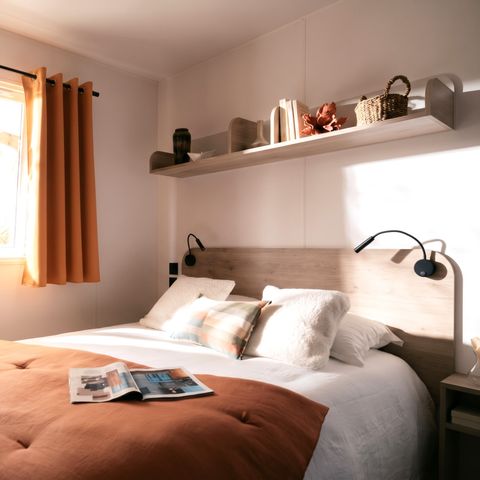 Mobilhome 5 personnes - RIVIERA - TV - 2 chambres