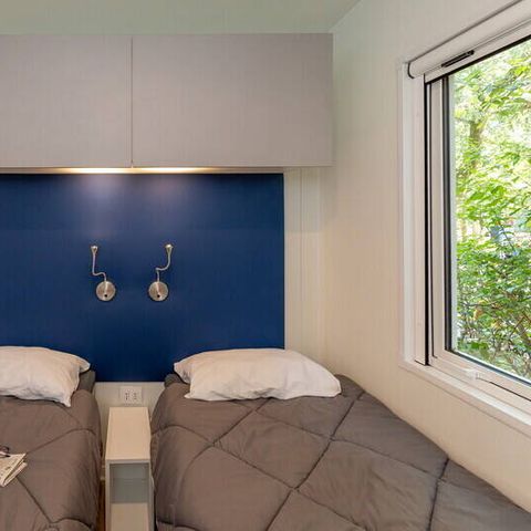 BUNGALOW 6 personnes - Mobil-home | Premium | 3 Ch. | 6 Pers. | Terrasse Lounge | Clim. | TV