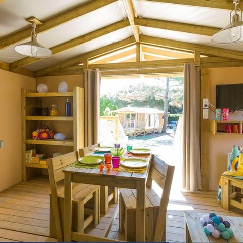 Hébergement 5 personnes - Ecolodge Premium Sweet