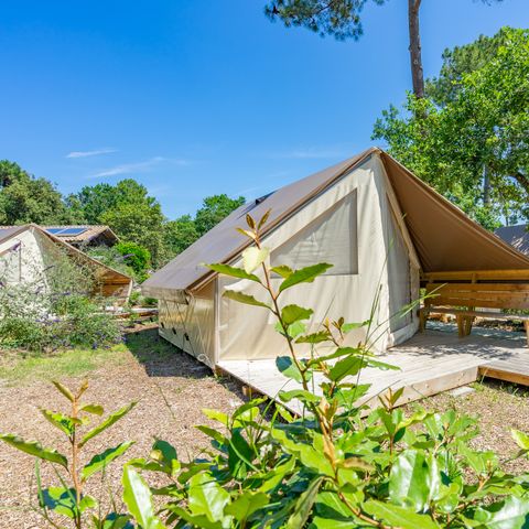 Tente en toile et en bois 5 personnes - SWEET JUNIOR EDEN