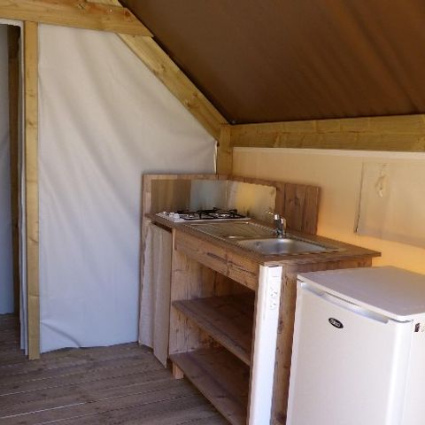 Tente en toile et en bois 5 personnes - SWEET JUNIOR EDEN