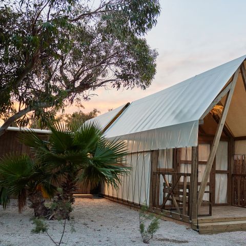 TENTE TOILE ET BOIS 2 personnes - Glamping Cabin-Tent Senyoret