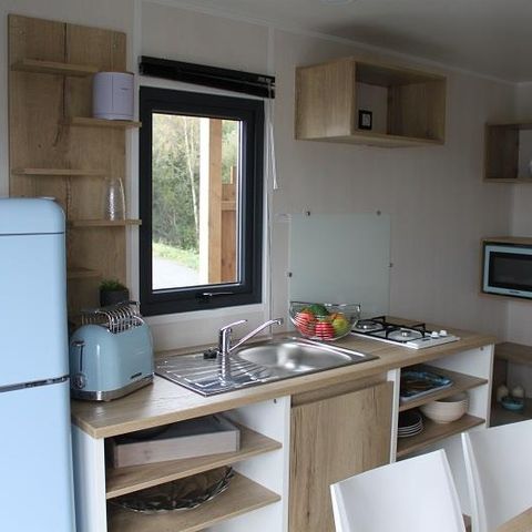 BUNGALOW 5 personnes - CABANE GLAMPING 2ch - 5 pers - sans sanitaire - 22m2