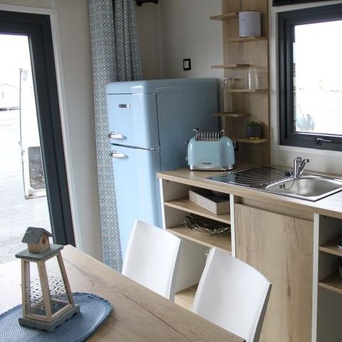 BUNGALOW 5 personnes - CABANE GLAMPING 2ch - 5 pers - sans sanitaire - 22m2