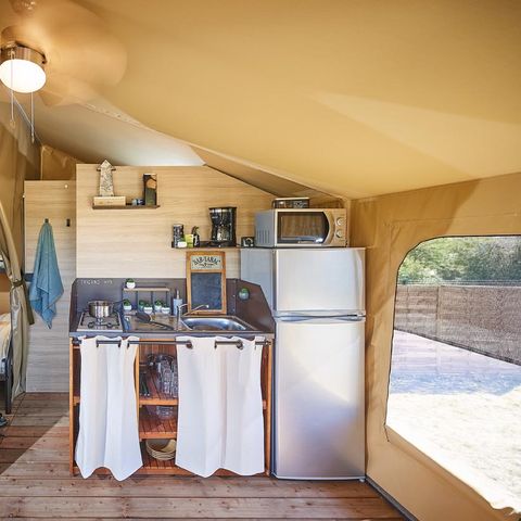 Lodge 4/5 personnes - CONFORT - CARLADES - 2 chambres - 32m2