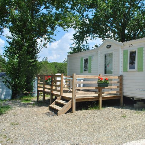 BUNGALOW 4 personnes - LOGGIA CLASSIC - terrasse non couverte