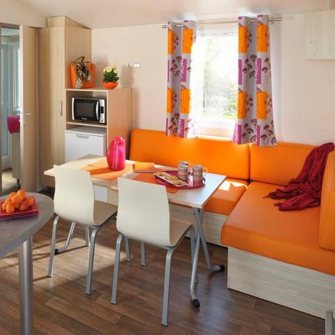 BUNGALOW 4 personnes - LOGGIA CLASSIC 27m² - terrasse non couverte