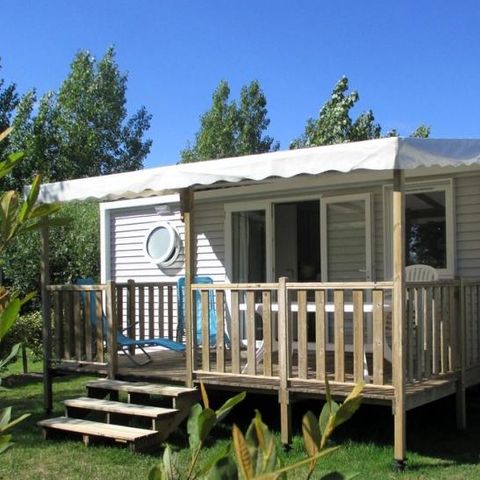 BUNGALOW 6 personnes - Espace confort 32m² - Clim - TV - TC