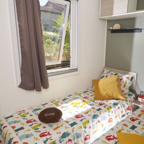BUNGALOW 6 personnes - Espace Premium 32/33m² + Clim + TV + Terrasse Couverte