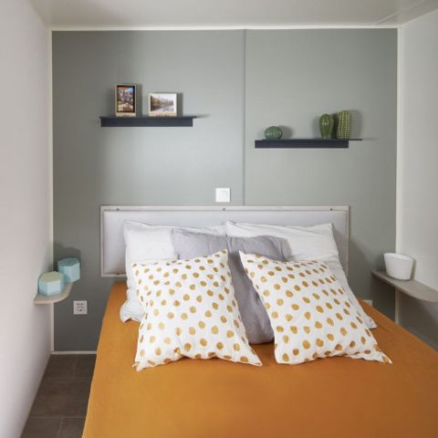 BUNGALOW 6 personnes - Espace Premium 32/33m² + Clim + TV + Terrasse Couverte