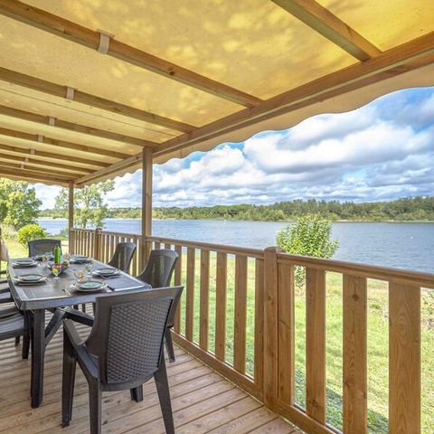 BUNGALOW 6 personnes - Ciela Privilège - 3 chambres - Vue sur le lac - barbecue