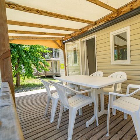BUNGALOW 4 personnes - Classic | 2 Ch. | 4 Pers. | Terrasse Surélevée | Clim.