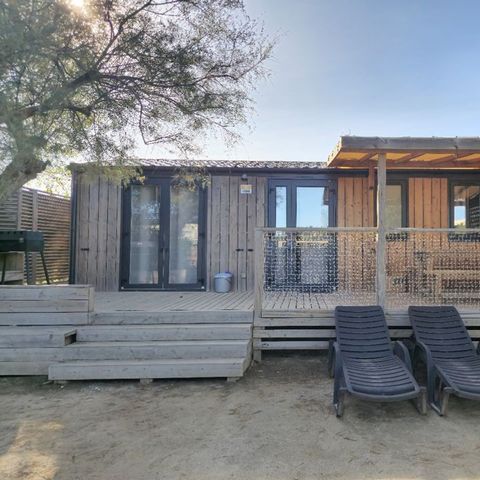 BUNGALOW 6 personnes - Premium Exclusive | 3 Ch. | 6 Pers. | Terrasse surélevée | Clim. | TV