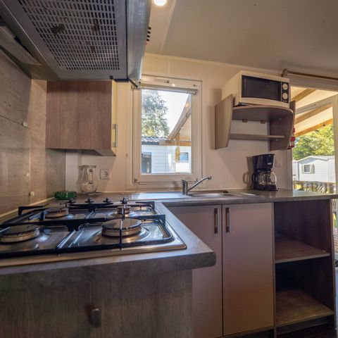BUNGALOW 6 personnes - Comfort | 3 Ch. | 6 Pers. | Terrasse surélevée | Clim.