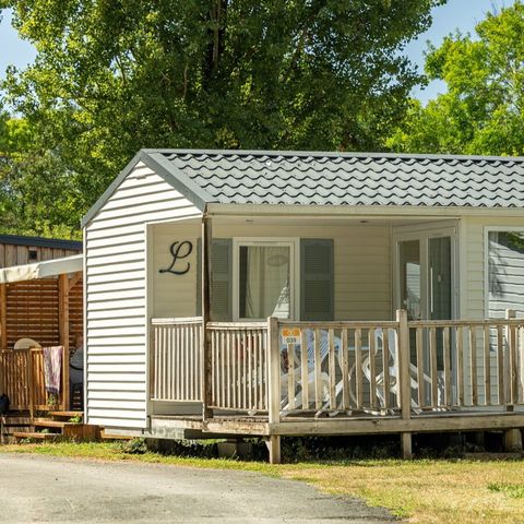 BUNGALOW 2 personnes - Mobil-home | Classic | 1 Ch. | 2 Pers. | Terrasse simple | Clim. | TV