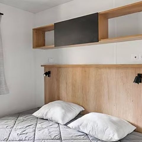 BUNGALOW 6 personnes - Premium | 3 Ch. | 6 Pers. | Terrasse surélevée | 2 SDB | Clim. | TV