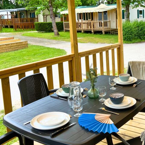 BUNGALOW 6 personnes - Mobil-home Select TV LV Clim Plancha - 3 chambres - 6 pers.