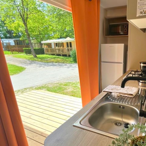 BUNGALOW 6 personnes - Select TV LV Clim Plancha - 3 chambres - 6 pers.